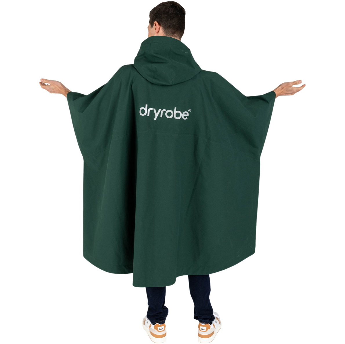 2026 Dryrobe Waterproof Change Robe / Poncho DRWCRP - Dark Green